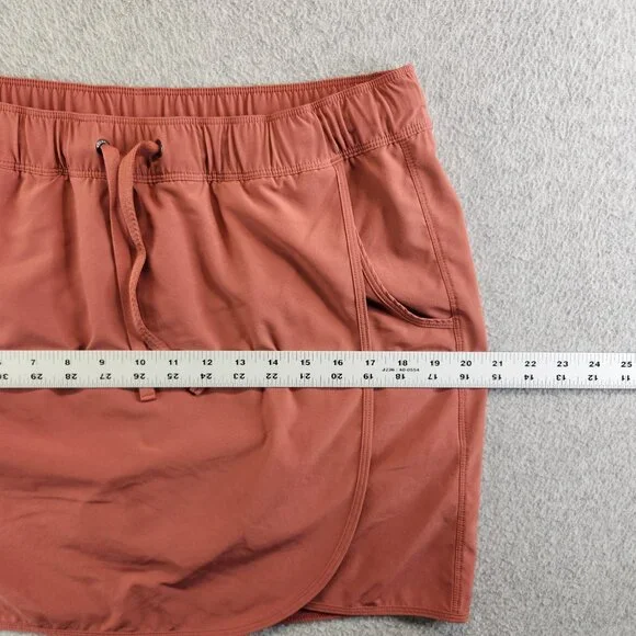 Patagonia Skort Womens L Pink Fleetwith Faux Wrap Commuting Work Travel Golf - Picture 8 of 13